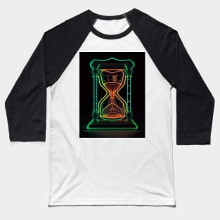 Hourglass in Neon Baseball T-Shirt